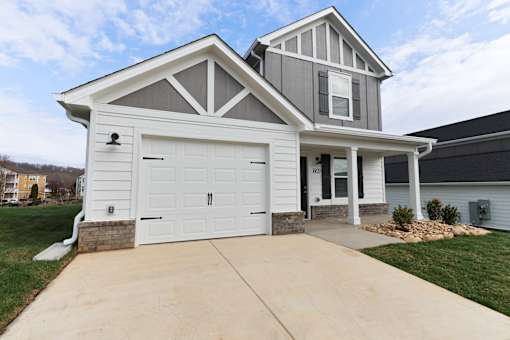 Single-family home with attached garage