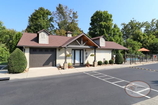 The Clubhouse and Leasing office.