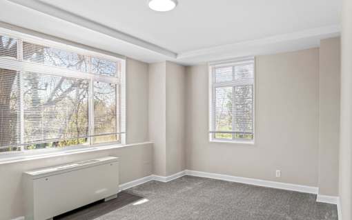Bright unfurnished room with natural light at Dominion Towers Apartments, Arlington, VA