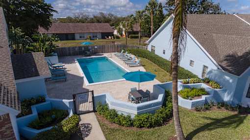Aerial Pool Photo