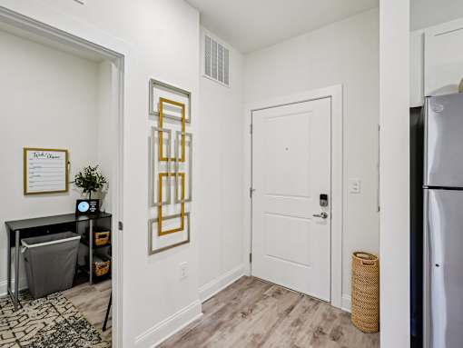 Kitchen And Hallway at Ardmore Meadows, Whitsett, NC, 27377