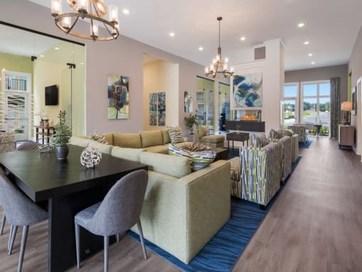 Clubhouse Interior at Ardmore at the Trail, Indian Trail, North Carolina