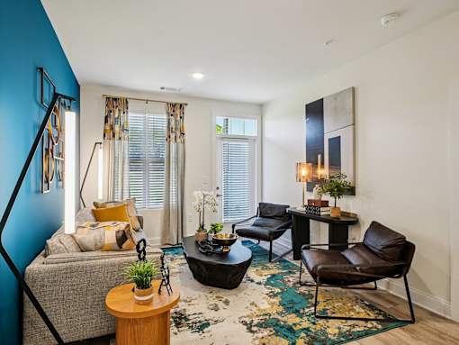 Living Room at Ardmore Meadows, Whitsett, North Carolina