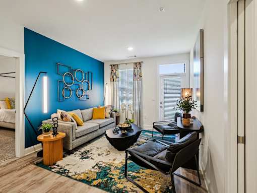 Spacious Living Area at Ardmore Meadows, Whitsett, NC, 27377