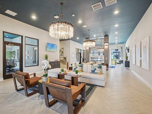 Community Lounge at Ardmore Meadows, Whitsett