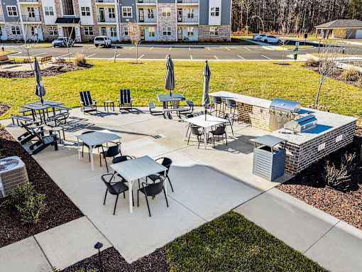 Patio View at Ardmore Meadows, North Carolina, 27377