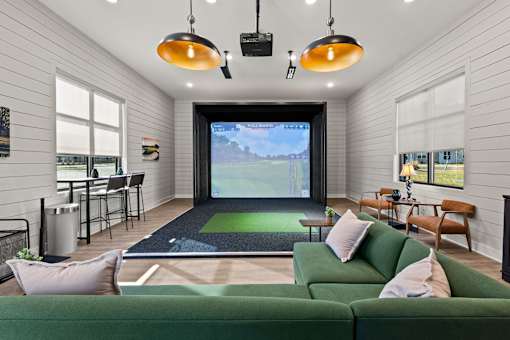 Golf Simulator at Ardmore Meadows, Whitsett