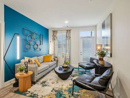 Living Room at Ardmore at Prosperity, Knoxville, TN, 37932