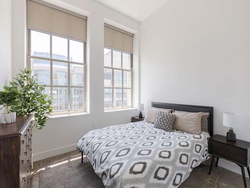 The Bell Apartments at 216 East State Street Bedroom