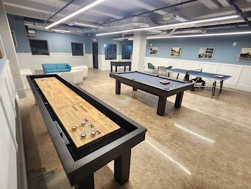 The Bell Lofts at 216 East State Street Trenton NJ Game Room