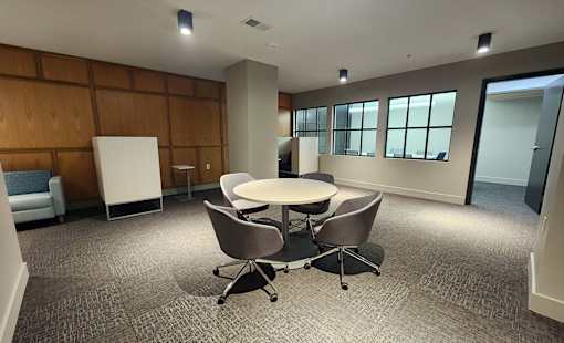 The Bell Apartments at 216 East State Street Trenton NJ Work Lounge