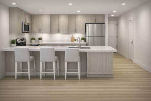 The Maddox located at 640 Greenwood Ave Trenton NJ - Kitchen in a One Bedroom Apartment