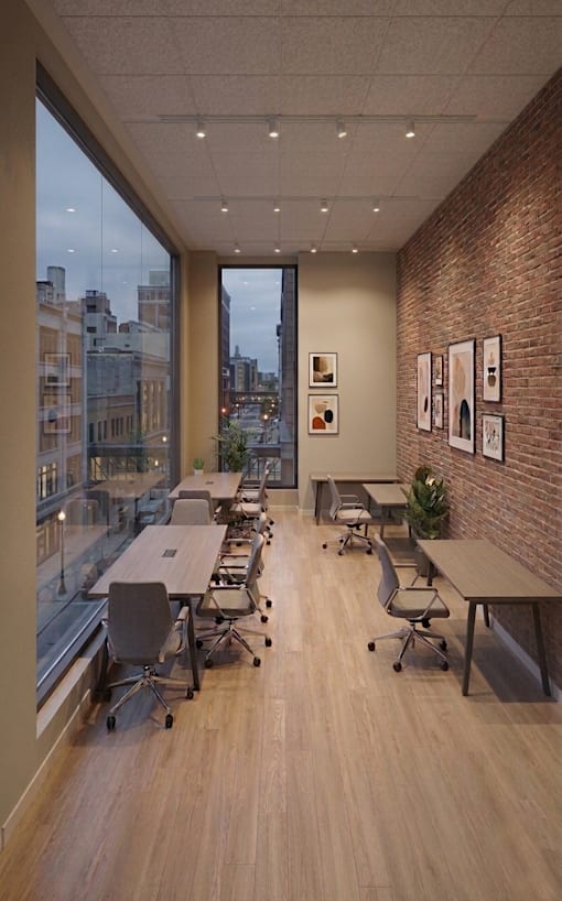 The Maddox at 640 Greenwood Ave Trenton NJ - Work Lounge Amenity