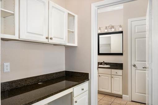 Kitchen Countertop at Puller Place Apartments, North Carolina