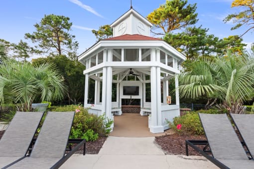 Building front at Breakers Point, South Carolina