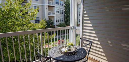 Private Balconies at The Morgan Apartment Homes, North Bethesda, MD, 20852