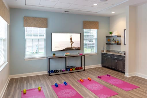 Yoga at Siena Luxury Residences, Cinnaminson, 08077
