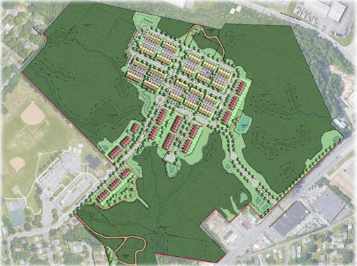 Sitemap at Forge Overlook, Maryland, 21227
