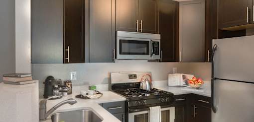 Fully Renovated Kitchens (in select units) at The Morgan Apartment Homes, Maryland