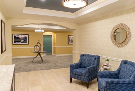 Lobby at Siena Luxury Residences, New Jersey