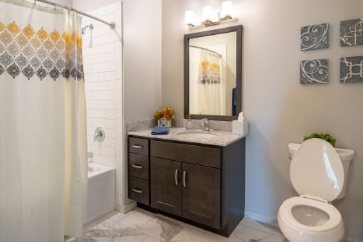 Bathroom at Siena Luxury Residences, New Jersey