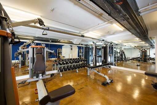 Fitness Center equipment at Queen Anne Belvedere, Baltimore, 21201