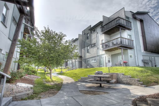 Oversized Private Patios & Balconies at Briar Hills, Omaha