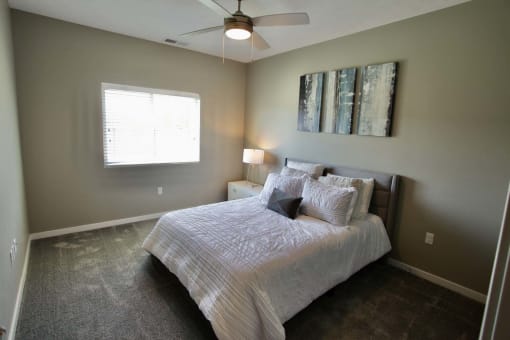 Studio, one and two bedroom apartment homes at The Flats at 5th in Columbus, NE
