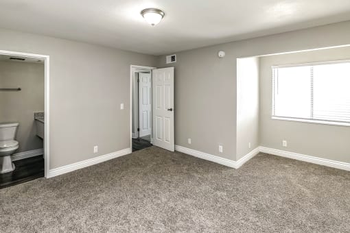 Beautiful newly-renovated one, two and three bedroom apartment townhomes with high-end finishes at Highpoint Apartments in Omaha, NE