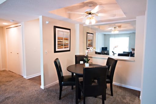 One, two and three bedroom apartment homes at CopperCreek Apartments in Council Bluffs, IA