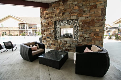 Fire Place at East Lake Flats