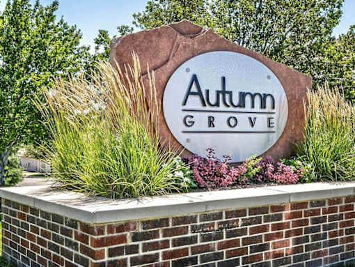 Entrance at Autumn Grove Apartments, Nebraska