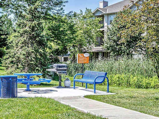 Sundeck and Grilling Area at Autumn Grove Apartments, Omaha, 68135
