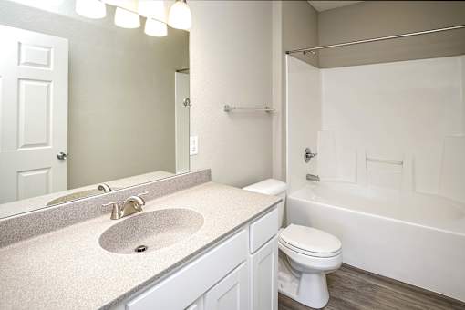 Bathroom at Autumn Grove Apartments, Nebraska