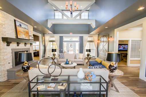 Community Clubhouse at Aventine Wilderness Hills in Lincoln, NE