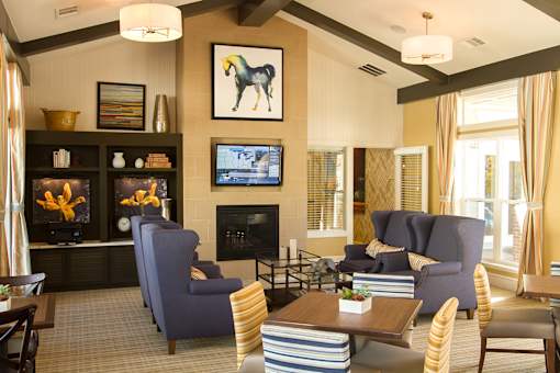 Community Clubhouse at Aventine Wilderness Hills in Lincoln, NE