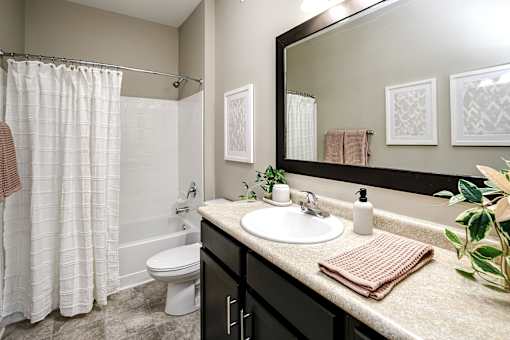 Bathroom at Aventine Wilderness Hills in Lincoln, NE