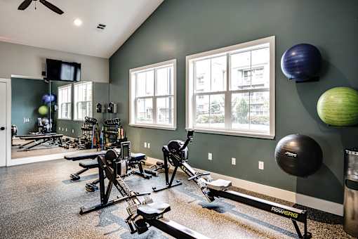 Fitness Center at Aventine Wilderness Hills in Lincoln, NE