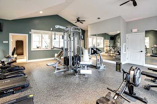 Fitness Center at Aventine Wilderness Hills in Lincoln, NE