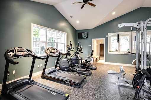 Fitness Center at Aventine Wilderness Hills in Lincoln, NE