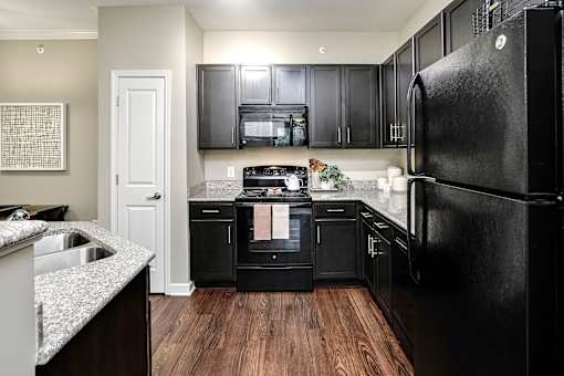 Kitchen at Aventine Wilderness Hills in Lincoln, NE