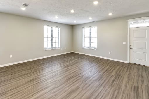 Kitchen at Deerfield Apartments and Chateaus in Fremont, NE