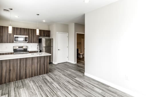 Studio, one and two bedroom apartment homes in the Historic Dundee District of Omaha, NE at Dundee Flats