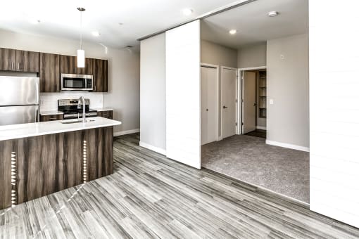 Studio, one and two bedroom apartment homes in the Historic Dundee District of Omaha, NE at Dundee Flats