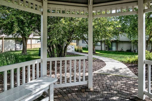 Gazebo at Fairway Apartments in Ralston, NE