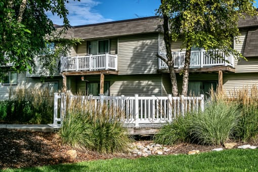 Property exterior at Fairway Apartments in Ralston, NE