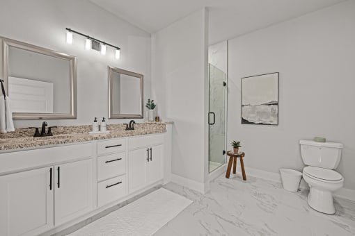 Three-bedroom townhomes featuring stainless steel appliances, premium LVT flooring, two car garage and much more at Hawthorne Row Townhomes in Bentonville, AR