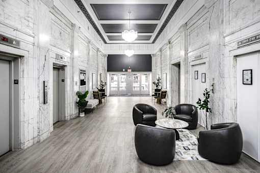Commons Office at Orpheum Tower Apartments in Omaha, NE