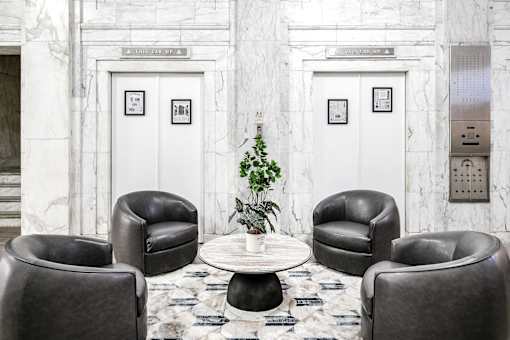 Commons Office at Orpheum Tower Apartments in Omaha, NE