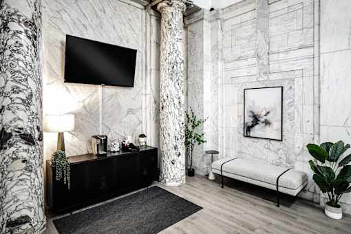 Commons Office at Orpheum Tower Apartments in Omaha, NE